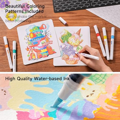 Automatic Ink Control Acrylic Paint Markers (60 Count)