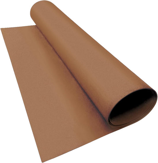 LotusFoam Large 3mm EVA Foam Sheet - 44"x 85" High Density Foam 130 kg/m3 for Cosplay, Costumes, Crafts, Flooring, Outdoor Use - 35 Colors (Mocha) - Mocha - Crafty Corner
