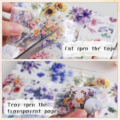 Journaling Scrapbook PET Tapes (6.56 Foot)
