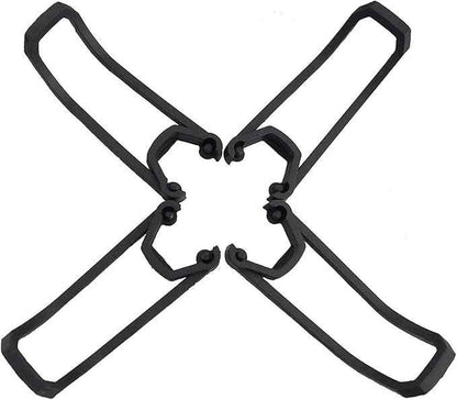 Black Accessory kit for E58 S168 JY019 Folding Quadcopter Spare Parts Remote Drone Propeller and Protective Cover and Landing Gear