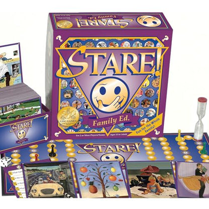 Stare Fun Game of Visual Recall Where Quirky Image Cards Challenge Players' Minds