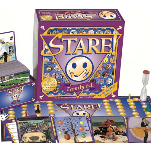 Stare Fun Game of Visual Recall Where Quirky Image Cards Challenge Players' Minds