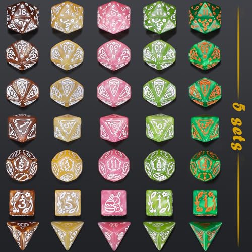 Polyhedral Dice Set (42 Count)