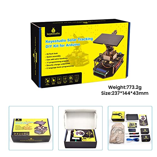 DIY Solar Tracking Electronic Kit for Arduino