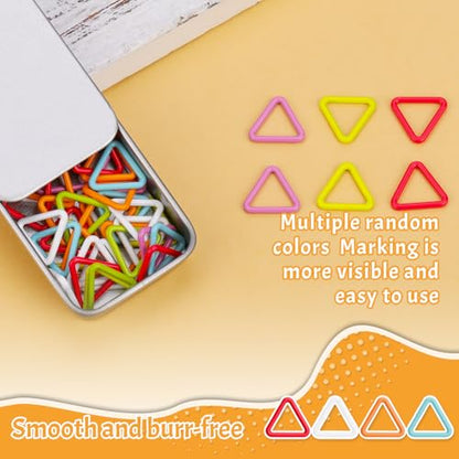 Triangle Metal Stitch Markers (50 Count)
