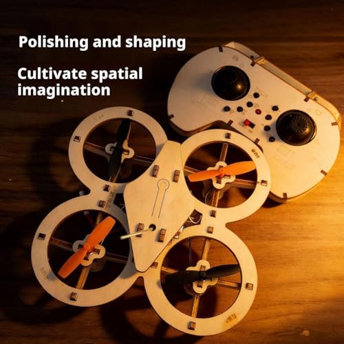 DIY Wooden Drone Model Kit