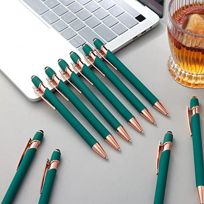 12 PCS 2 in 1 Stylus Ballpoint Pen with Stylus Tip (12 Count)