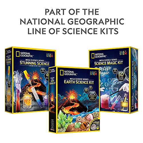 National Geographic Battery Making Science Kit with 2 STEM Projects
