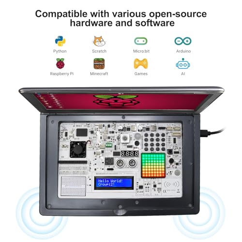 CrowPi2 Laptop Kit for Raspberry Pi 5