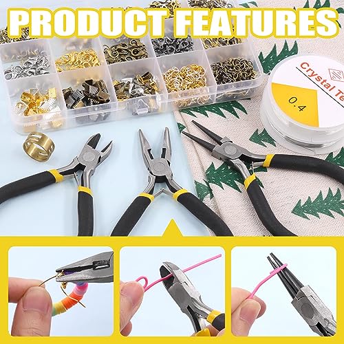 1488Pcs Jewelry Making Supplies Kit