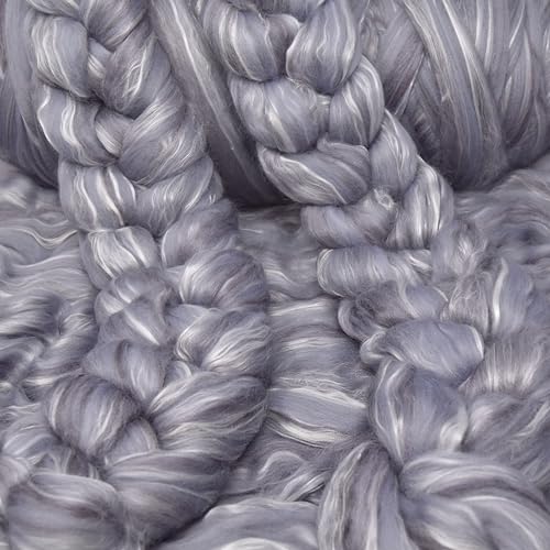 Merino Silk Luxe Tonal Designer Blend. Superfine Merino