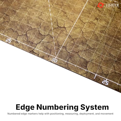 44'' x 60'' Battle Mat Gridded War