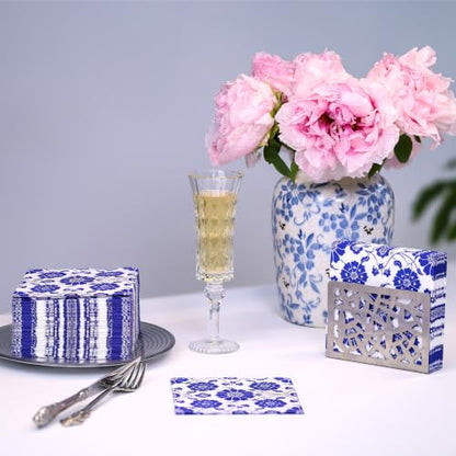 Chinoiserie Peony Napkins 3 (80 Count)
