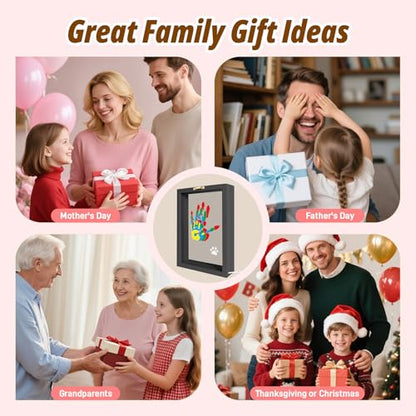 Family Handprint Kit with Light for 4