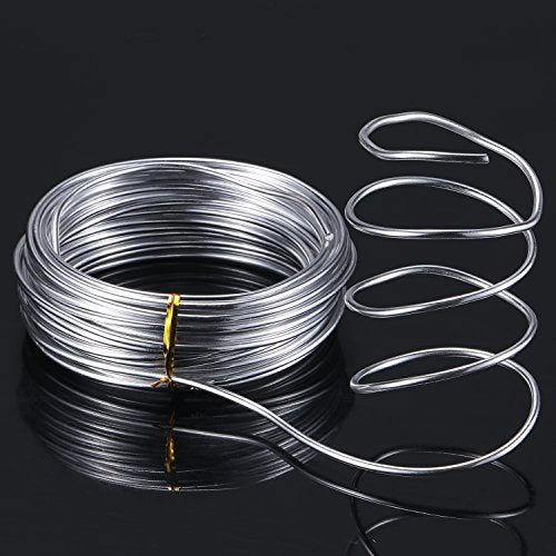 1 Roll Aluminum Wire for DIY Jewelry Making (32.8 Foot)