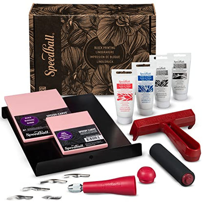 Deluxe Linocut Block Printing Kit