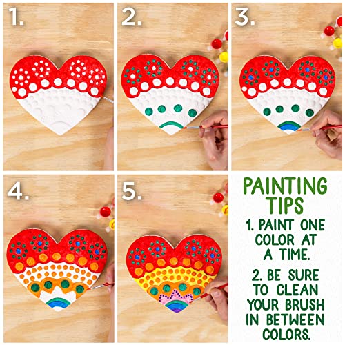 Mosaic Heart Stepping Stone