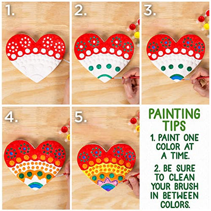 Mosaic Heart Stepping Stone