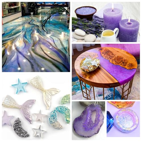 Light Purple Mica Powder for Epoxy Resin 1.7 oz