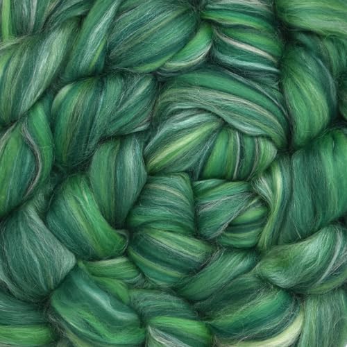 Merino Silk Luxe Tonal Designer Blend. Superfine Merino