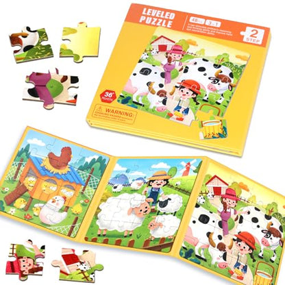 Magnetic Puzzles for Toddlers 1 (48 Count)