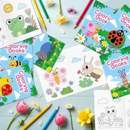 Spring Insects Coloring Books (24 Count)