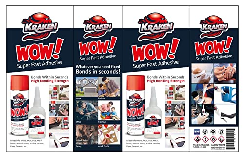 Wow! CA Glue 3x3.50 oz (3 Count)