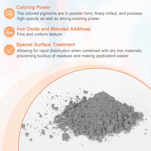 Iron Oxide Powder Concrete Pigment 700 Mesh 3.5oz (28.2 Ounce)