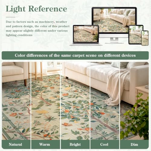 Washable Rug Runners for Hallways Non Slip 8 ft