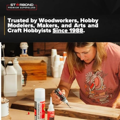4 oz. Medium CA Glue (4 Ounce)