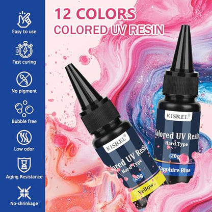 UV Resin 12 Colors