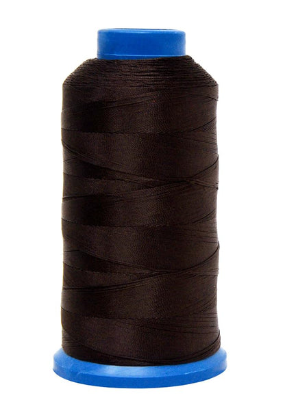SZ 69 210D T70 White Dark Brown Bonded Nylon Thread 6000 YDs (18000 Foot)