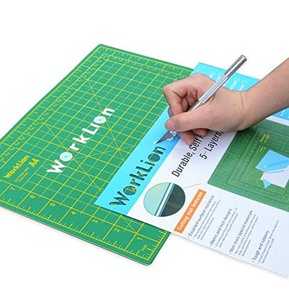 Full 9" x 12" Art Self Healing PVC Cutting Mat (3 Count)