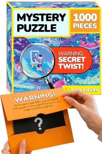 Jigsaw Puzzles 1000 Pieces with Storytelling Comic (1000 Count)