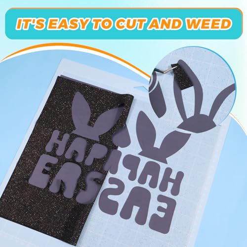 Glitter Puff Heat Transfer Vinyl