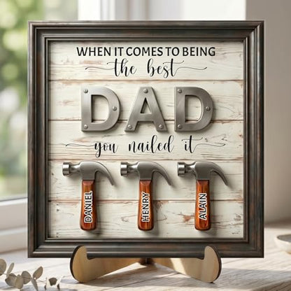 Personalized Fathers Day Dad Gifts from Daughters Sons