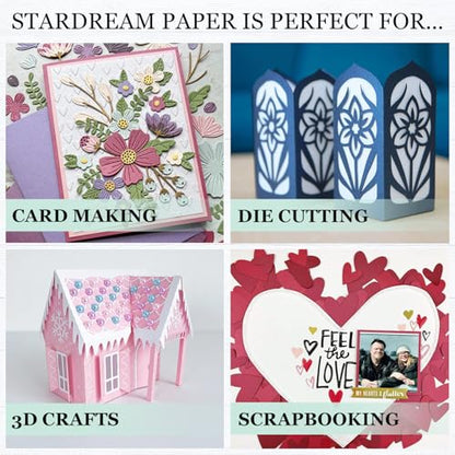 Cardstock Warehouse Stardream Anthracite Grey Cardstock Paper (25 Count)