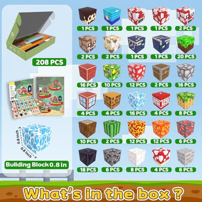 Magnetic Blocks (208 Count)