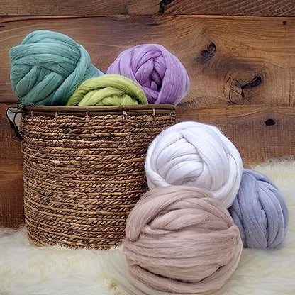 Dyed Corriedale Wool (28 Foot)