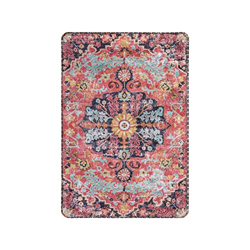 Bohemian Floral Medallion Area Rug