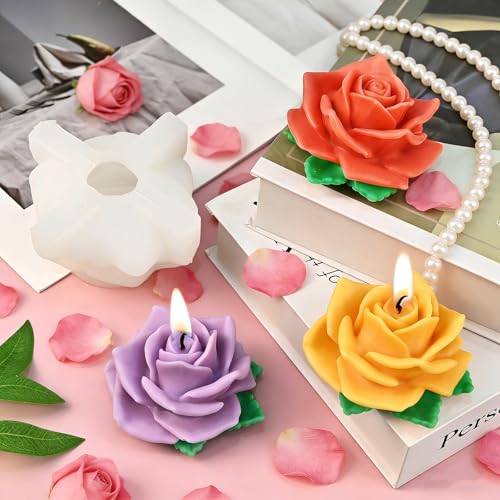 Rose Candle Molds
