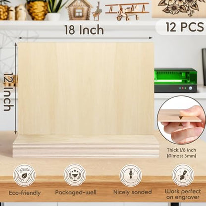 12 Pack 12x18x1