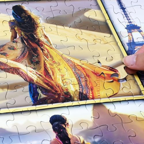 Beautiful Dresses from Around The World 500 Pieces Very Large Pieces Jigsaw Puzzle for 13+ Adults & Seniors. Elegant Dresses Vibrant Colors