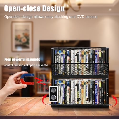 DVD Blu ray Storage Rack