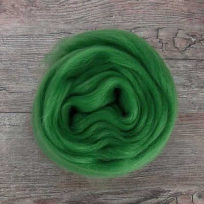 Dyed Corriedale Wool