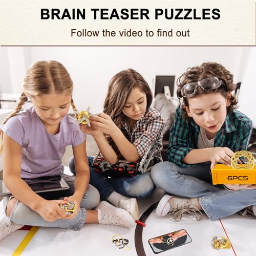 Brain Teaser Puzzles for Adults (72 Count)