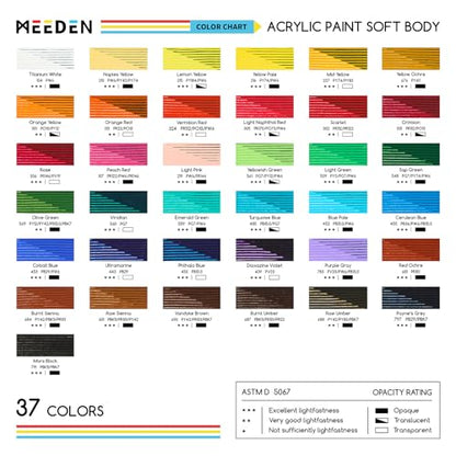 Soft Body Acrylic Paint (8.45 Fl Oz)