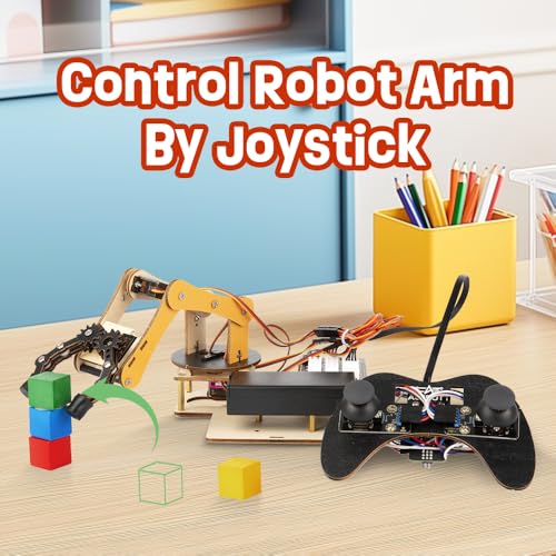 3-in-1 ESP32 IoT Control Smart Factory Starter Kit, Electronics Programming Kit Compatible with Arduino Scratch Online Tutorials, School DIY Education Solution Series STEAM Set for Teens 12+