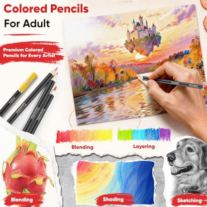 50 Colored Pencils (50 Count)
