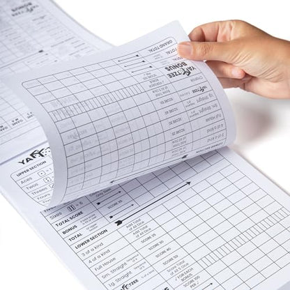 Perforated Yahtzee Score Pads